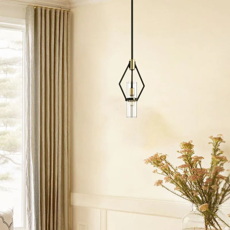 suspension moderne en verre avec cordon réglable pour intérieur - vue 3 sur 7