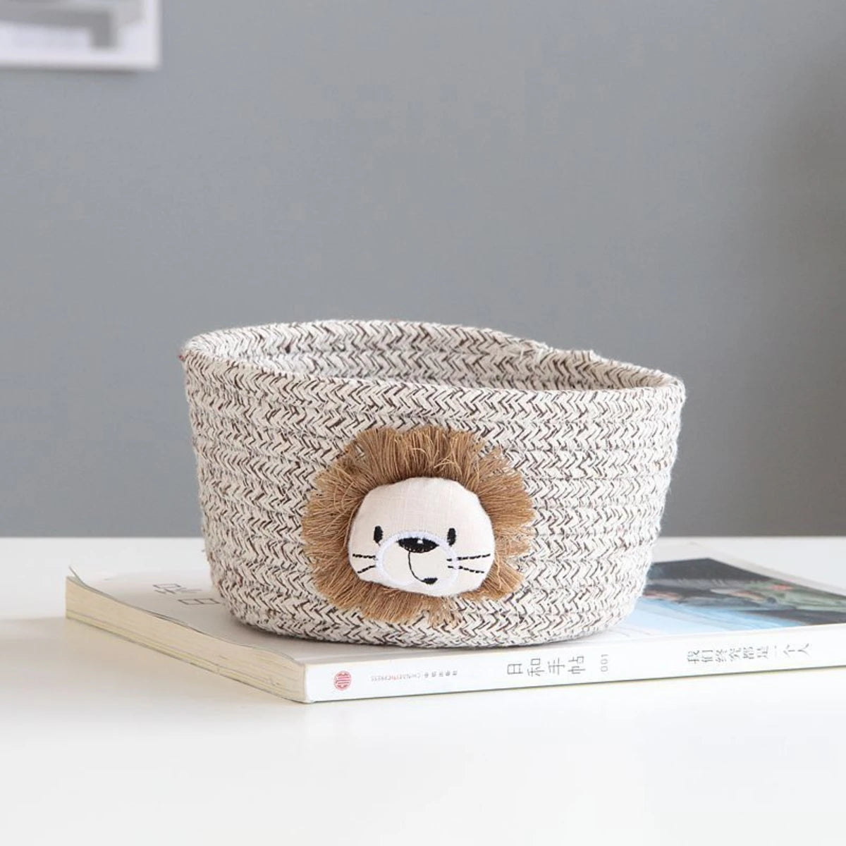 panier de rangement en forme d'animal mignon pour enfants - vue 9 sur 8