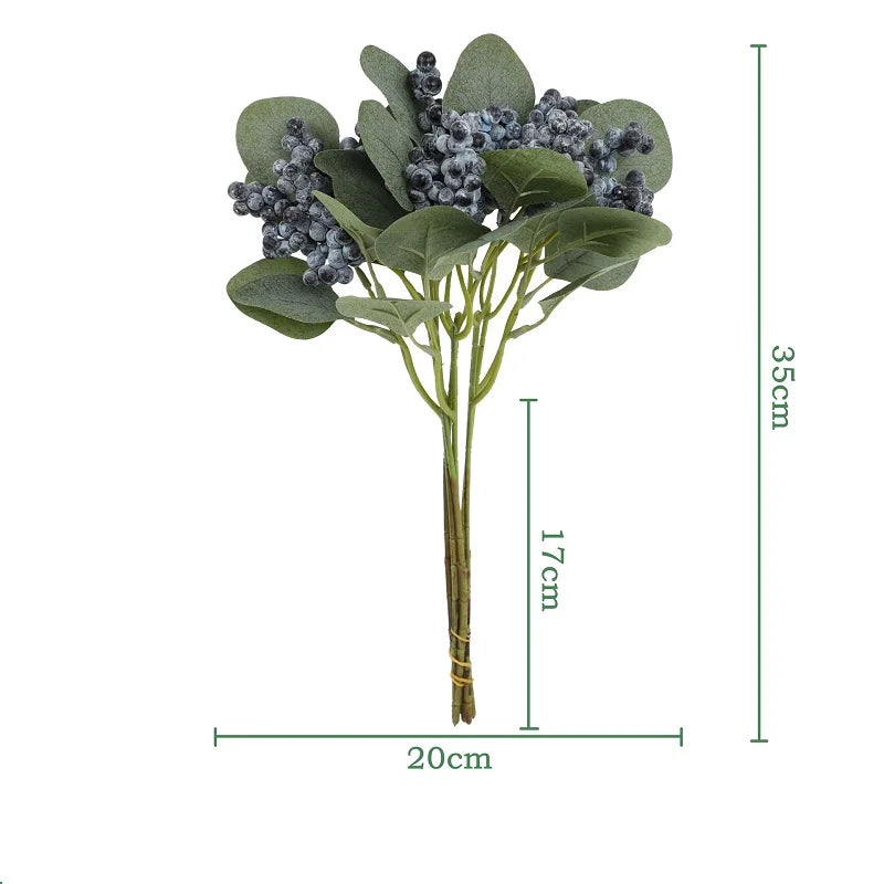 plantes artificielles bouquet décoratif pour mariage et jardin - vue 15 sur 18