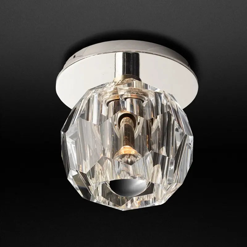 plafonnier nordique en cristal pour décoration intérieure élégante - vue 12 sur 12