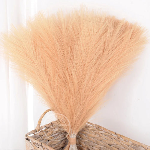 lot de bouquets dherbe de pampa artificielle pour décoration intérieure - vue 9 sur 15