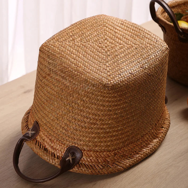 panier en osier pour rangement et décoration polyvalente - vue 3 sur 8