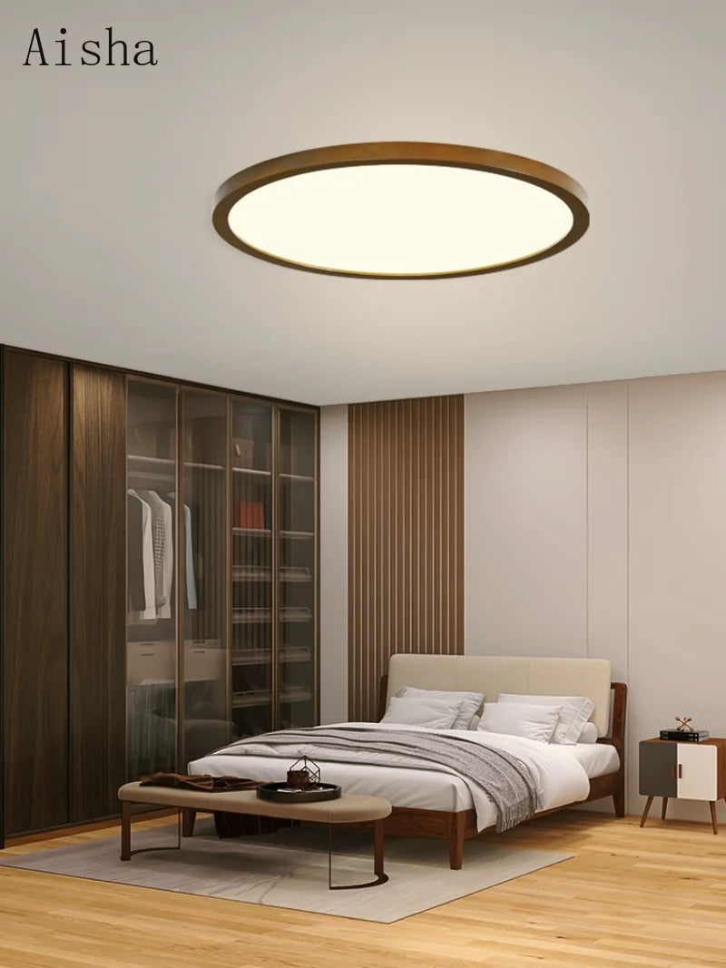 plafonnier ultra mince design moderne pour intérieur élégant - vue 2 sur 12