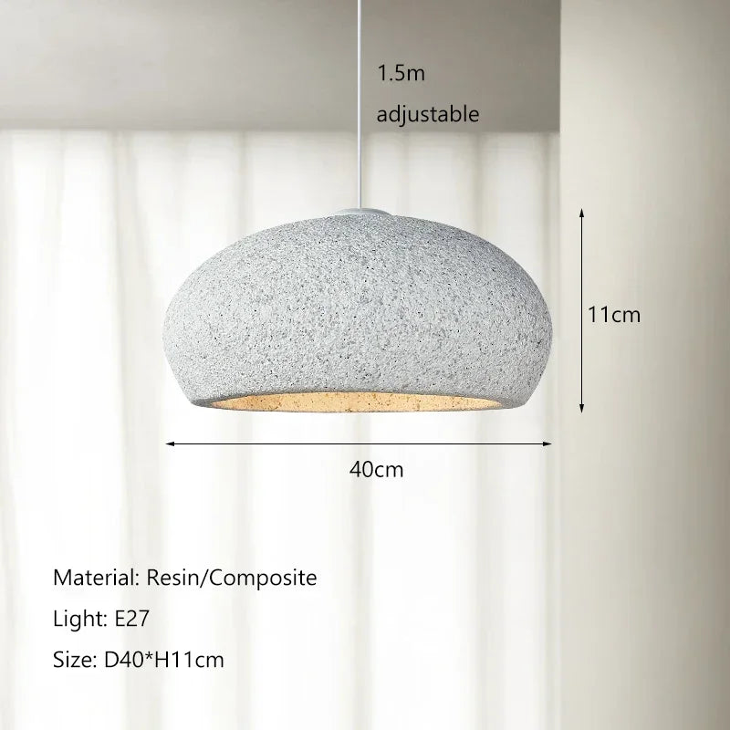 wabi-sabi nordique led suspension lumières minimaliste décor maison