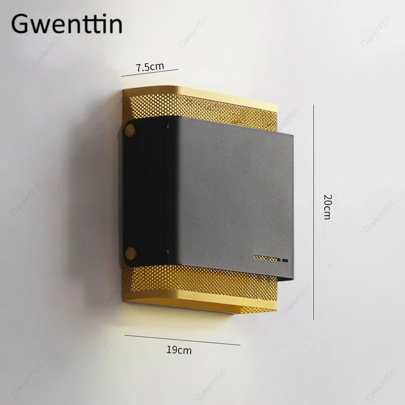 applique murale moderne nordique à led pour intérieur élégant - vue 7 sur 7