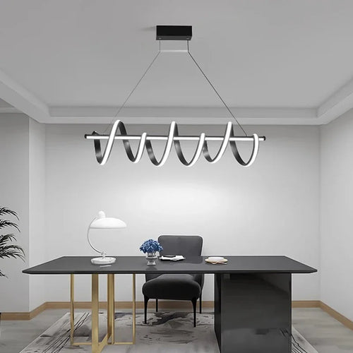 lustre moderne suspension éclairage intérieur suspension - vue 5 sur 6