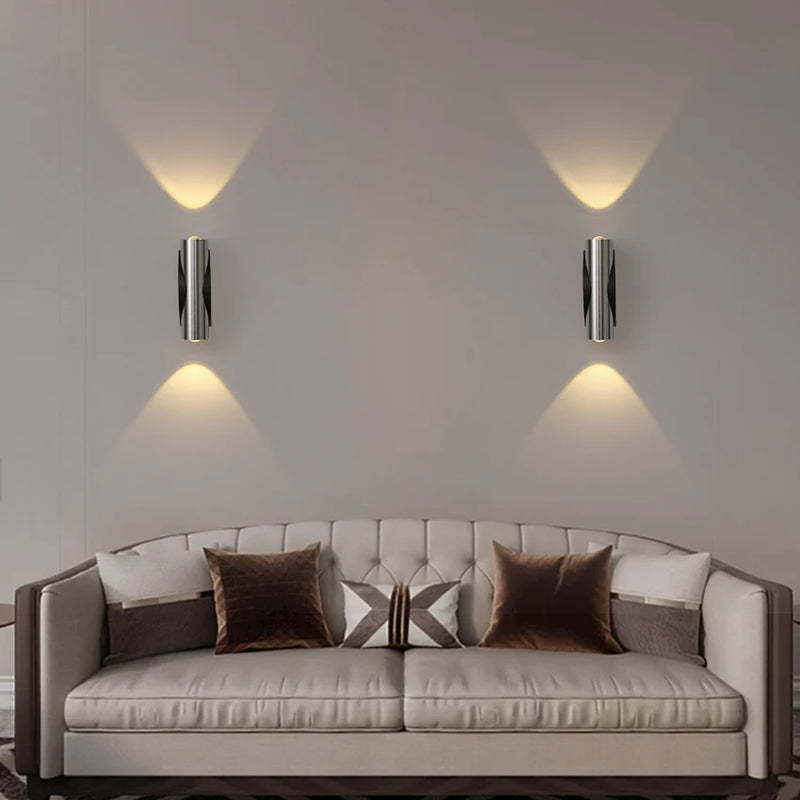 Applique murale LED Simple en aluminium