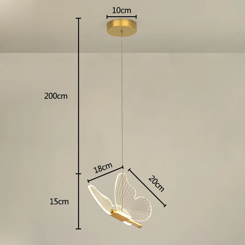 lustre led nordique décoration intérieure suspension