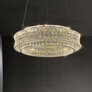 lustre de luxe en cristal pour restaurant bar et hôtel intérieur