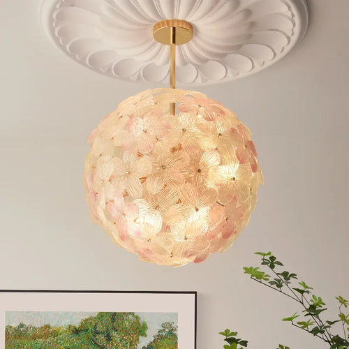 suspension moderne en verre pour décoration intérieure design rétro - vue 2 sur 14