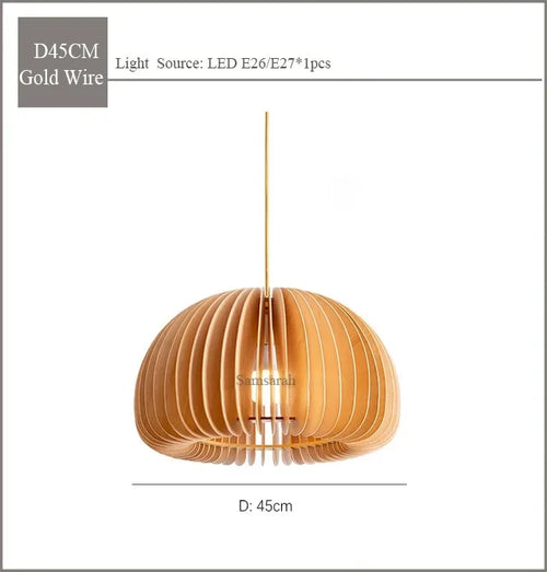 2024Modern Originality Decoration Pumpkin Lampshade Chandeliers For Dining Room Study Bedroom Chandeliers - vue 10 sur 14