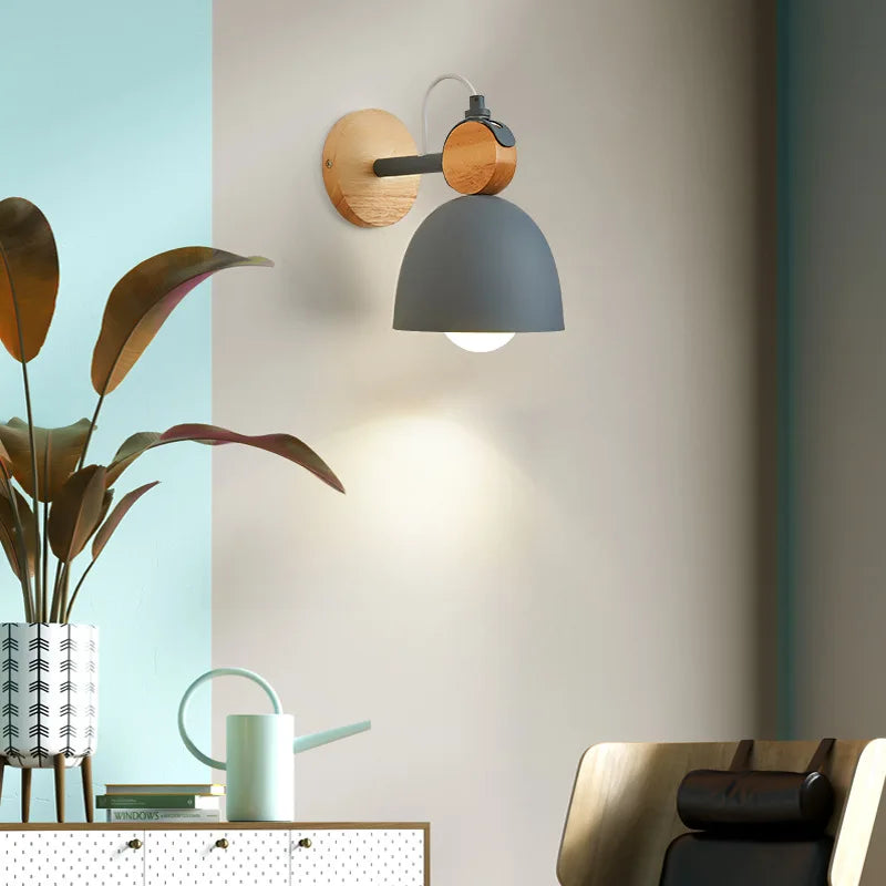 applique murale led nordique créative design moderne et original - vue 3 sur 22