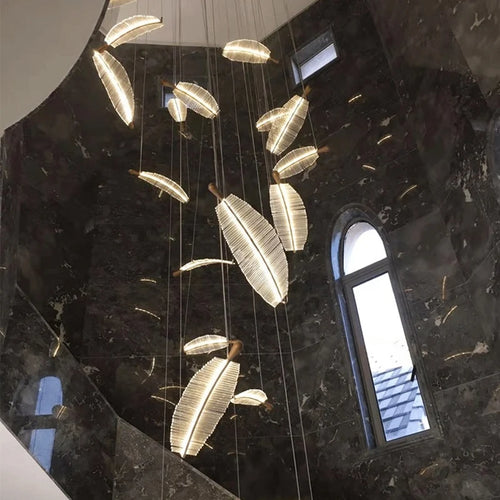 lustre suspendu en verre design pour intérieur élégant - vue 4 sur 20