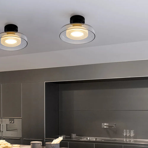 applique murale led en forme de bol pour éclairage d'hôtel - vue 4 sur 8