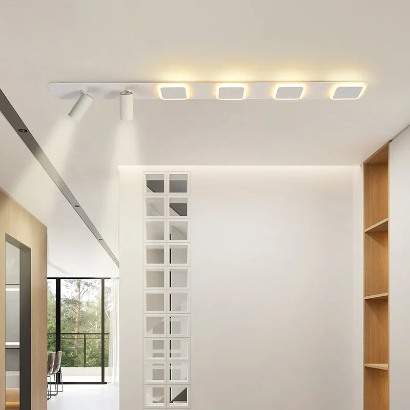 Lustres LED plafonniers projecteurs décor maison