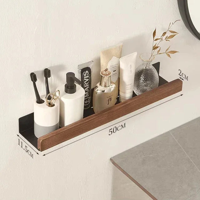 etagère murale de rangement pour salle de bain