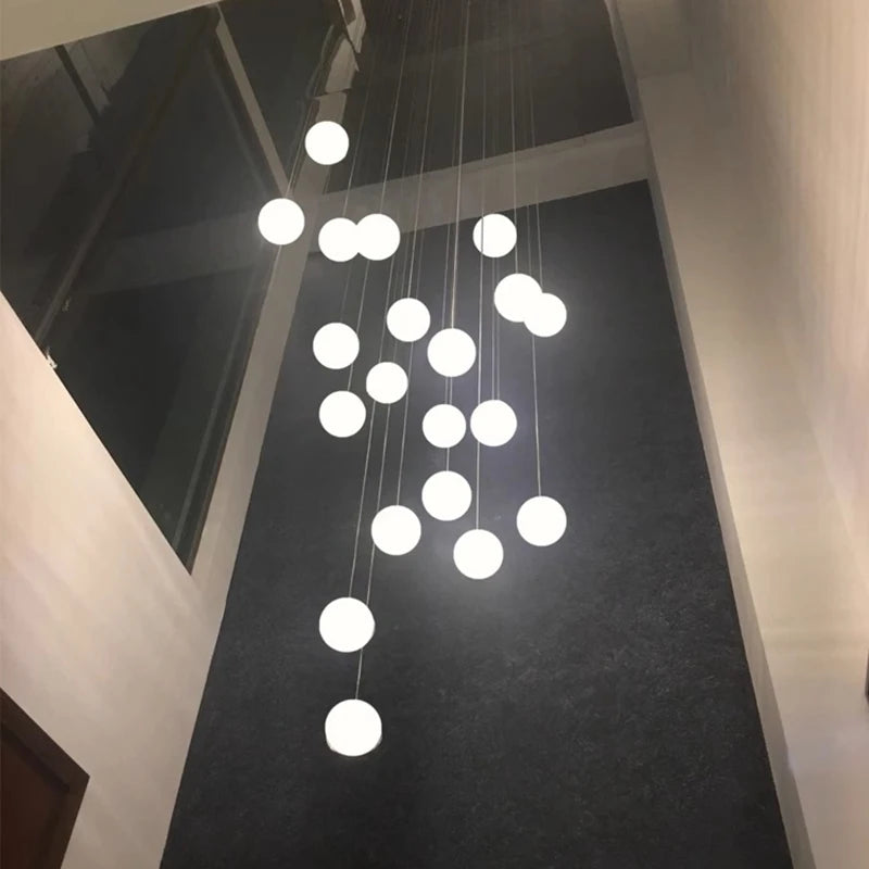 Nordique décor à la maison salle à manger suspension lumières éclairage intérieur plafonnier suspension lustre lampes pour salon - vue 4 sur 24