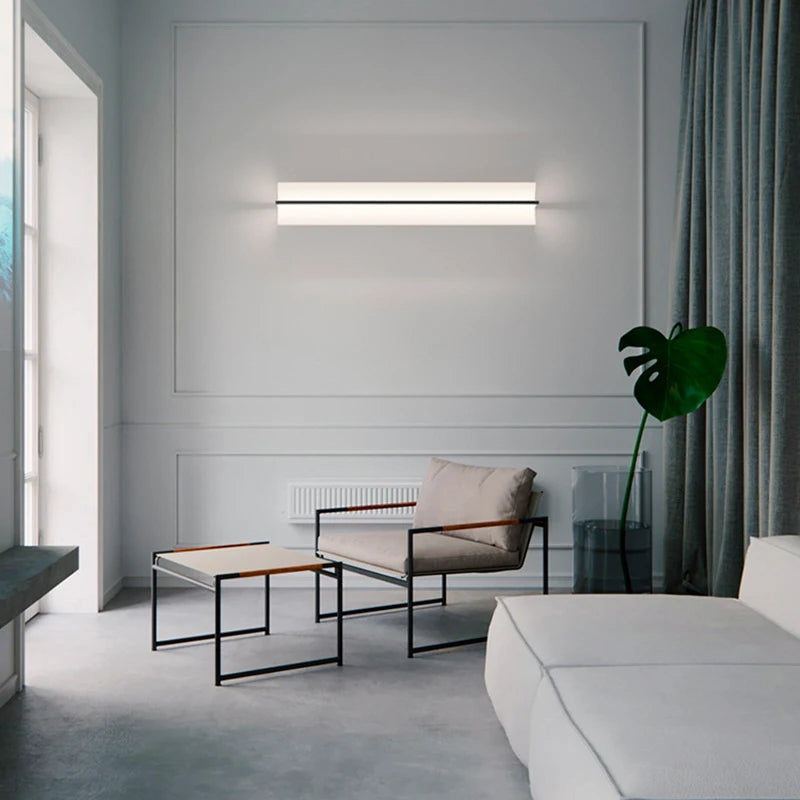 applique murale led minimaliste rectangle