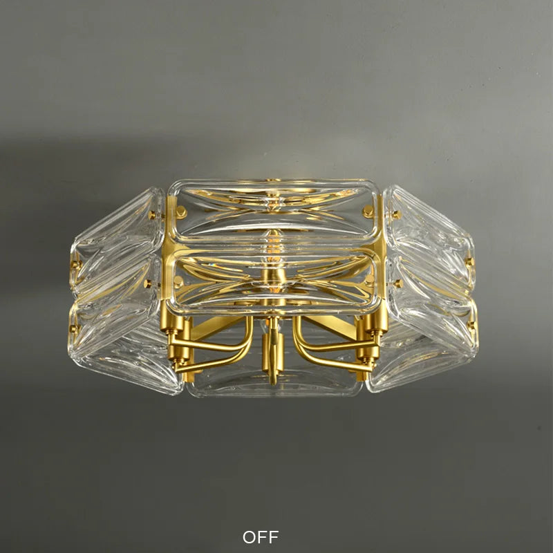 lustre nordique en cuivre led élégant pour décoration intérieure - vue 7 sur 13