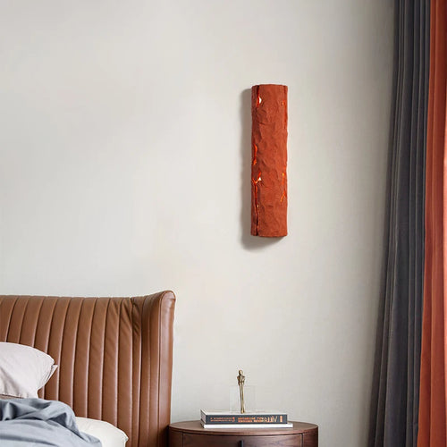 applique murale led design souche d arbre style nordique moderne - vue 5 sur 10