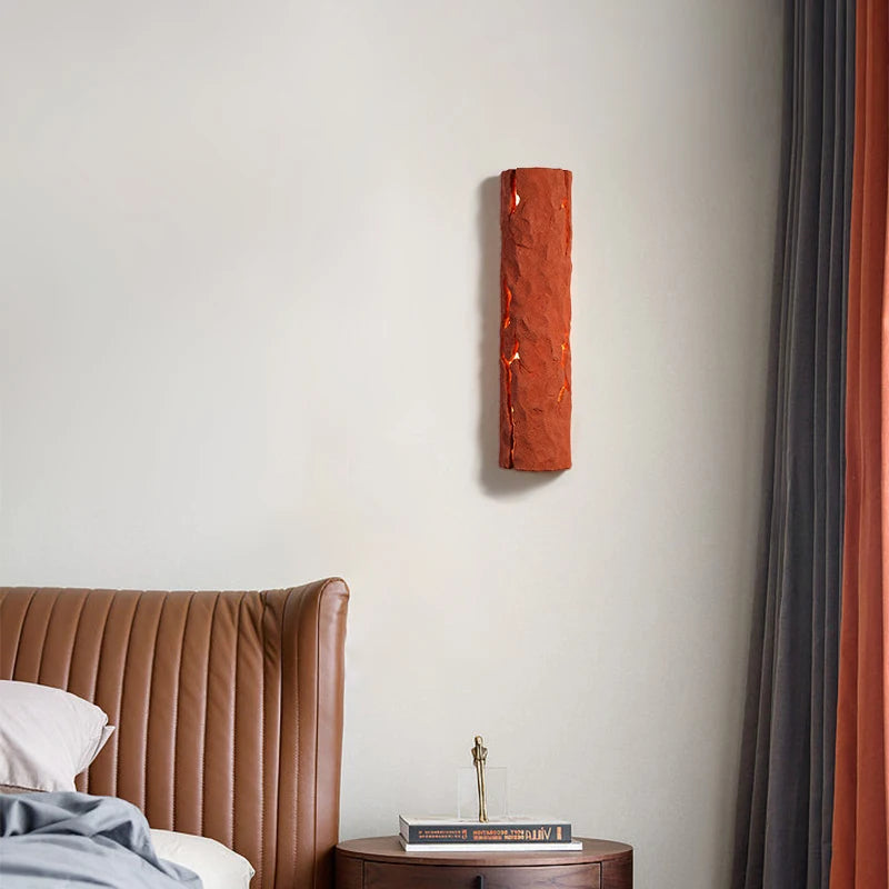 applique murale led design souche d arbre style nordique moderne - vue 4 sur 10