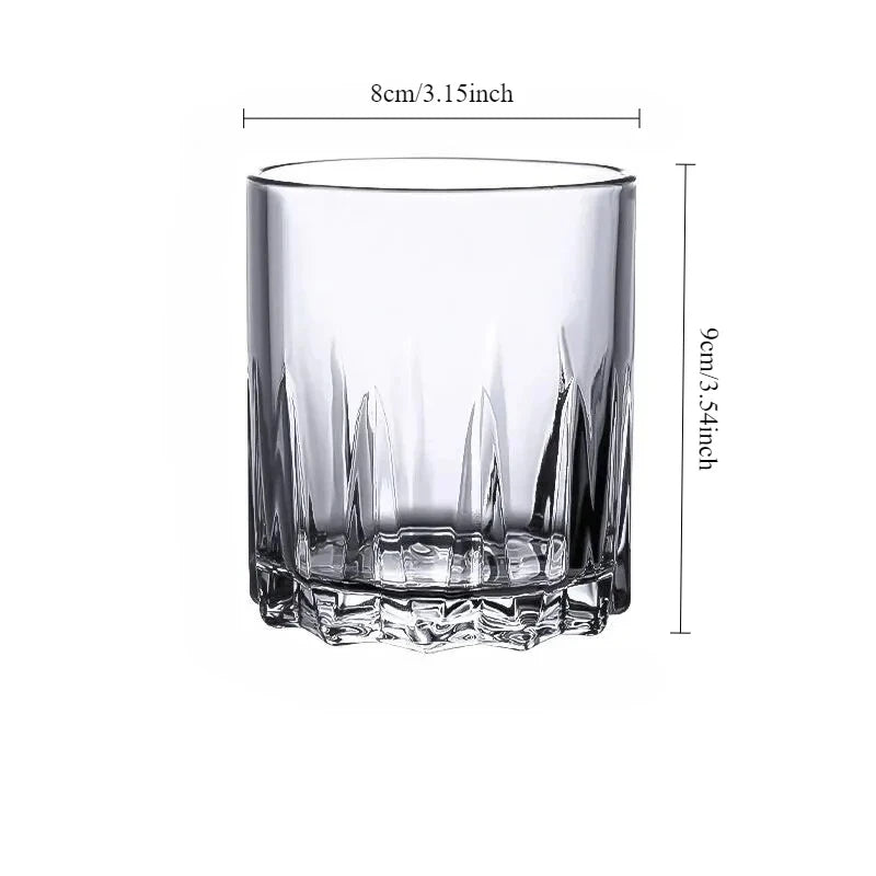 Verre créatif hockey tasse café whisky fond épais