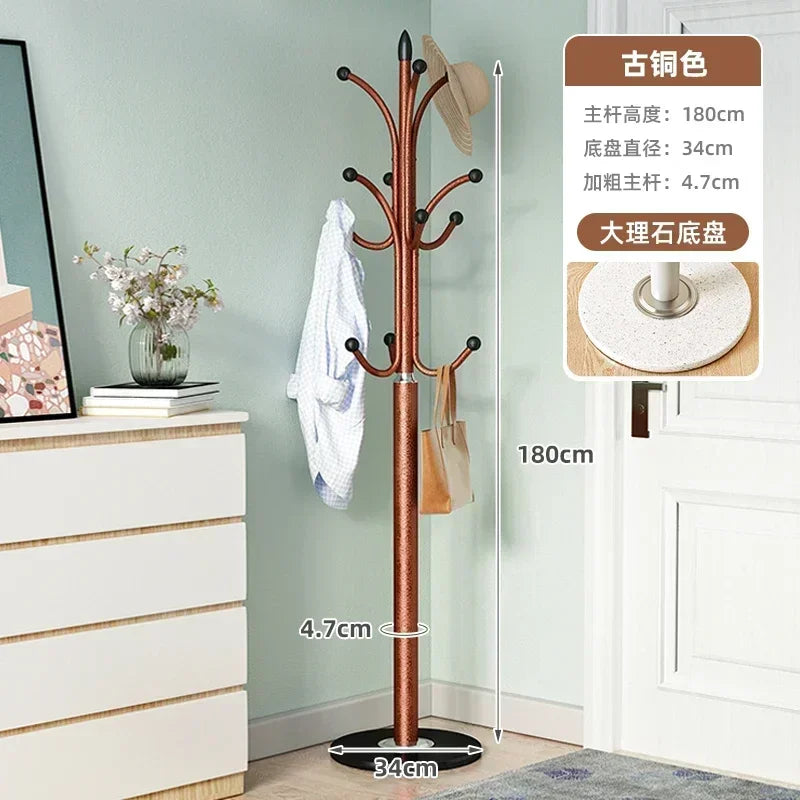 porte-manteau moderne en métal design arbre pour optimiser l'espace - vue 12 sur 13