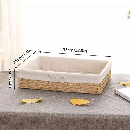 panier de rangement décoratif pour cosmétiques et fournitures - vue 9 sur 17