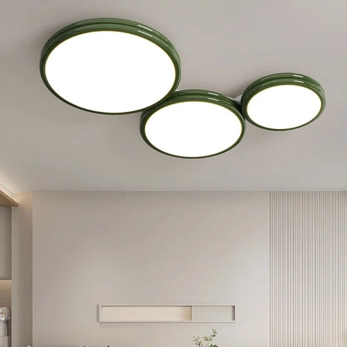 led plafonnier rond minimaliste pour éclairage intérieur - vue 2 sur 24