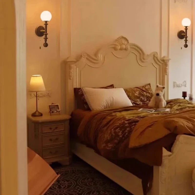 applique murale vintage avec interrupteur pour éclairage intérieur