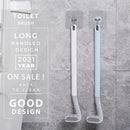 ensemble moderne de brosses hygiéniques pour salle de bain