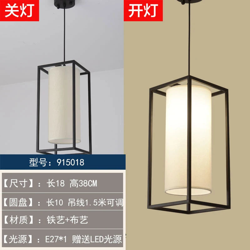 lustre chinois rétro style chinoiserie pour un éclairage élégant - vue 22 sur 22