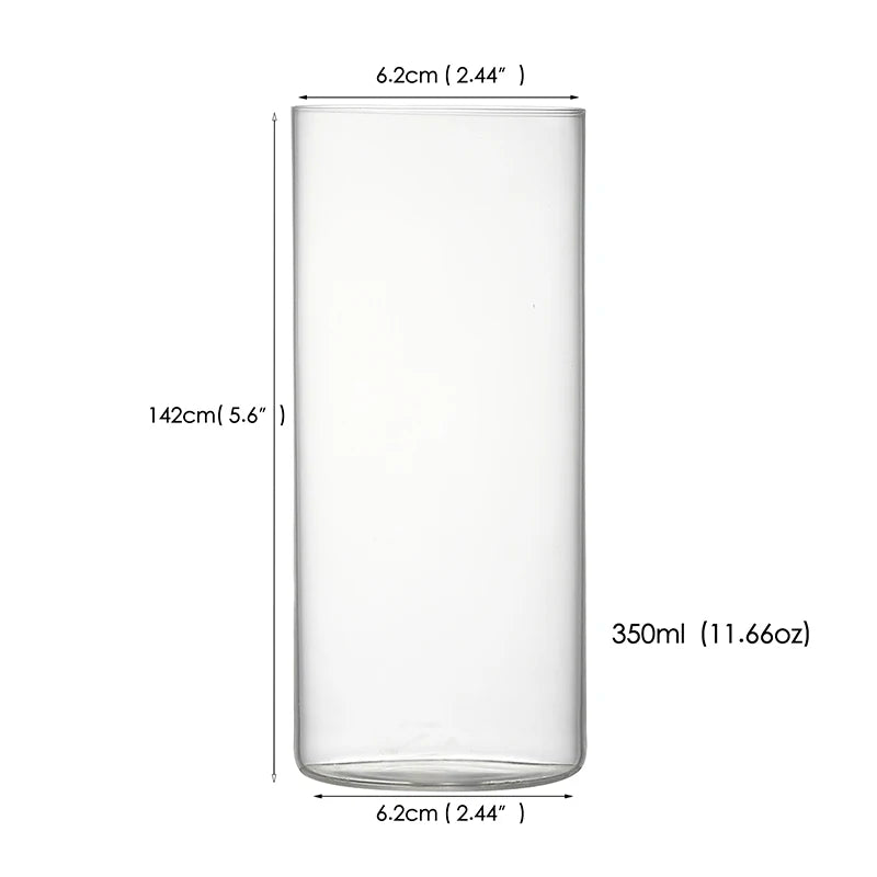 Verre collins ultra leger style minimaliste cocktail