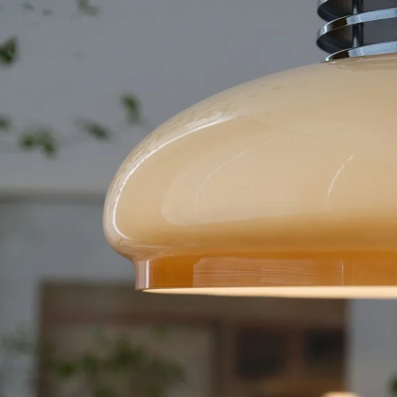 suspension en verre rétro rétractable pour décoration intérieure - vue 6 sur 7
