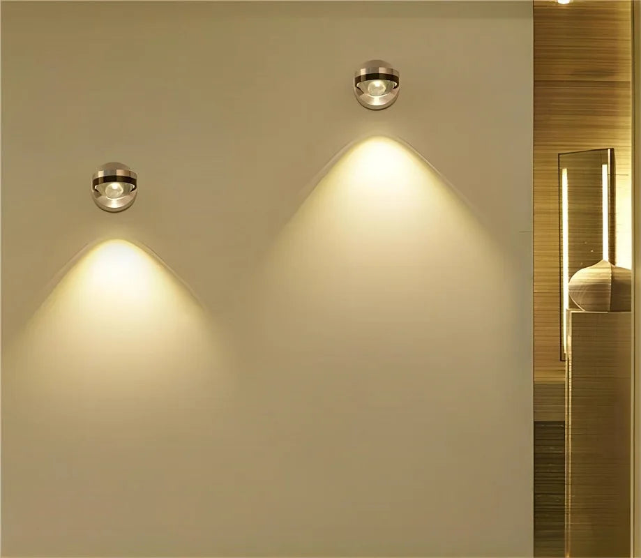 applique murale moderne à lumière led créative et simple - vue 2 sur 8