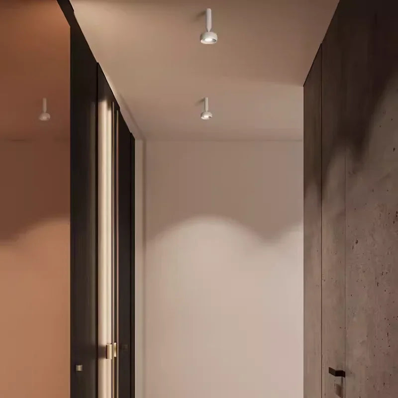 projecteur led rotatif réglable pour entrée allée décor spot