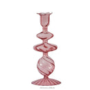 bougeoirs décoratifs en verre pour mariage et décoration intérieure