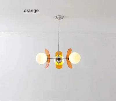 suspension moderne en verre pour décoration d'hôtel et restaurant - vue 9 sur 8