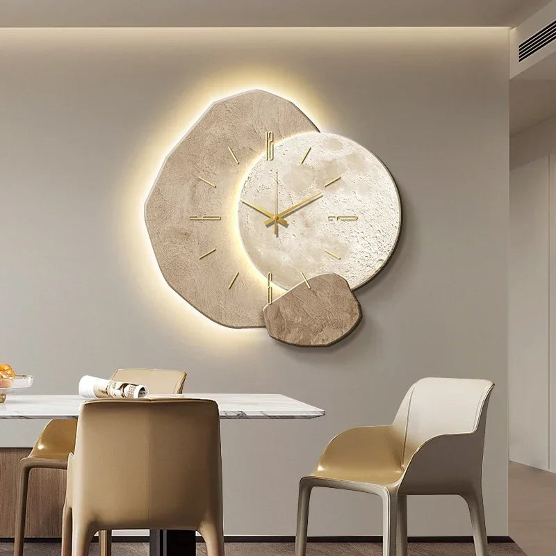 horloges murales modernes minimalistes pour décoration intérieure