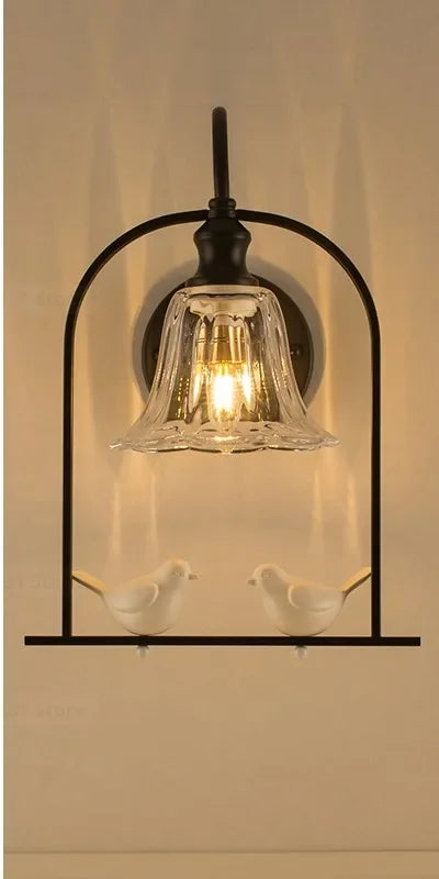 applique murale moderne led en forme d'oiseaux pour décoration - vue 9 sur 12