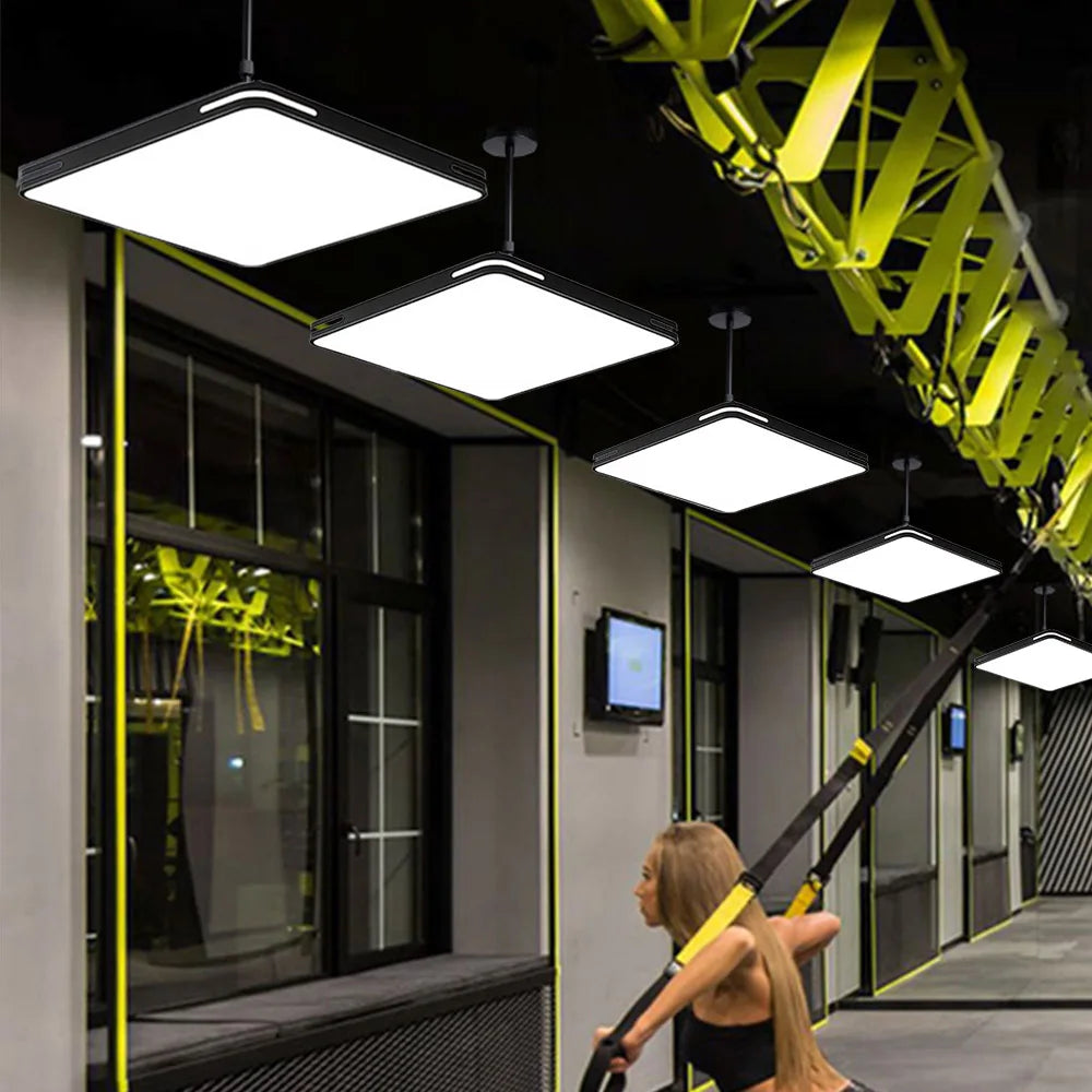 lustre suspendu à led haute luminosité pour décoration intérieure - vue 5 sur 6
