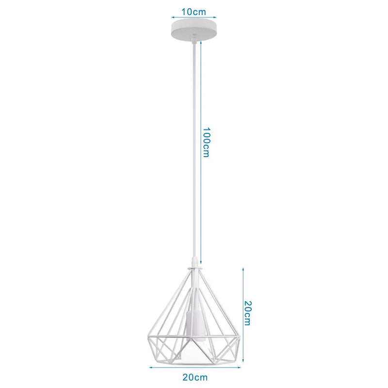 suspension rétro industrielle style loft vintage pour intérieur