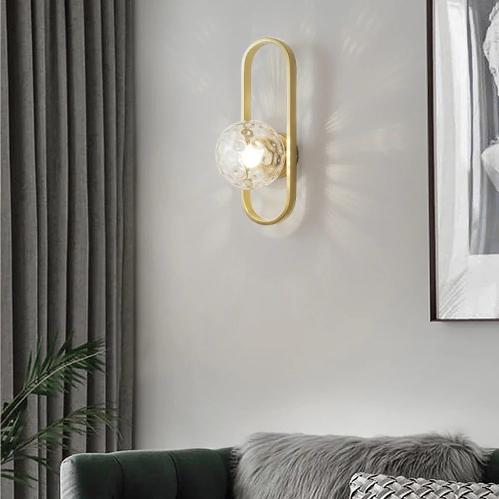 applique murale led de luxe minimalistes modernes d'intérieur - vue 6 sur 12