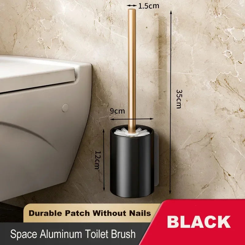 brosse murale en aluminium sans perforation pour nettoyage efficace
