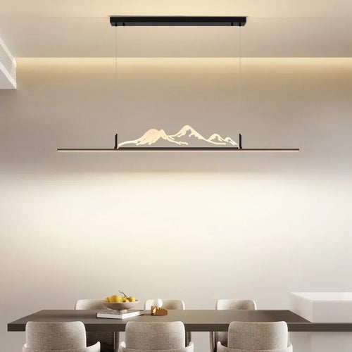 lustre moderne iceberg créatif pour restaurant et salon de thé - vue 6 sur 12