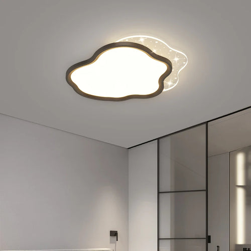 lustre nuage lumineux suspension décoration intérieure luminair - vue 5 sur 12