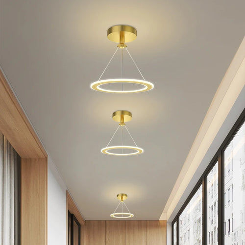 lustre nordique simple pour balcon bar restaurant led