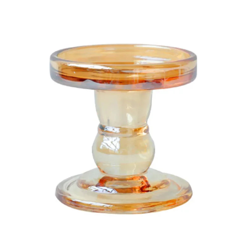 bougeoir en verre pour bougie chauffe-plat décoratif outdoor - vue 13 sur 24