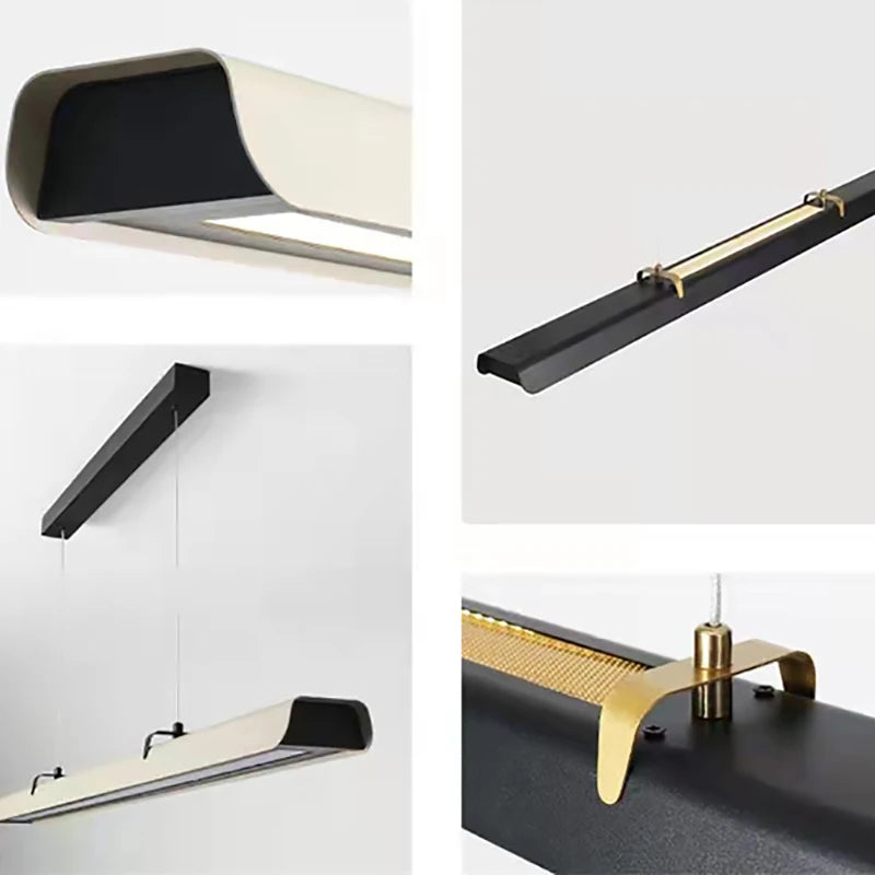 plafonnier led suspendu design minimaliste pour restaurant bar ou magasin - vue 5 sur 8