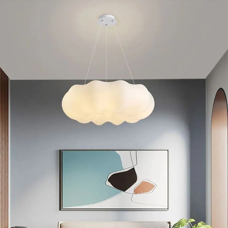 Plafonnier LED moderne en forme de nuage